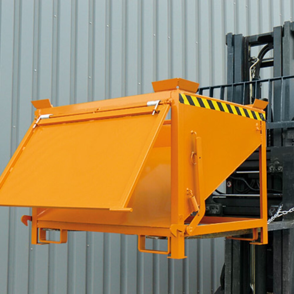 Productafbeelding nr. 4: Silocontainer Eichinger® met grote stortklep, 300 liter zuiver oranje