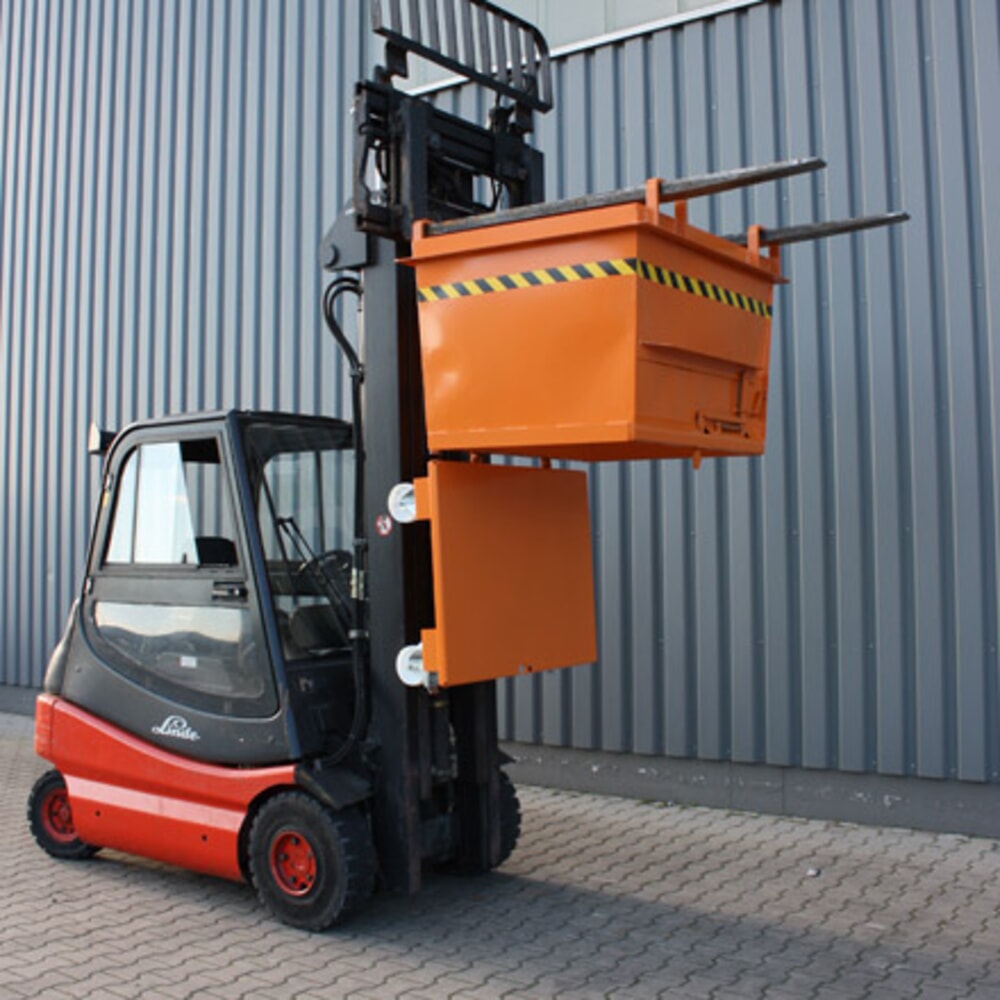 Productafbeelding nr. 6: Bodemklepcontainer Eichinger® in conische uitvoering, 1.000 kg, 500 liter gentiaanblauw