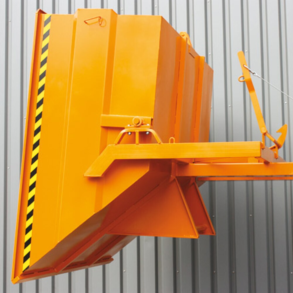 Productafbeelding nr. 5: Kiepcontainer Eichinger® extra groot en stevig, 2.500 kg, 3.000 liter, zuiver oranje