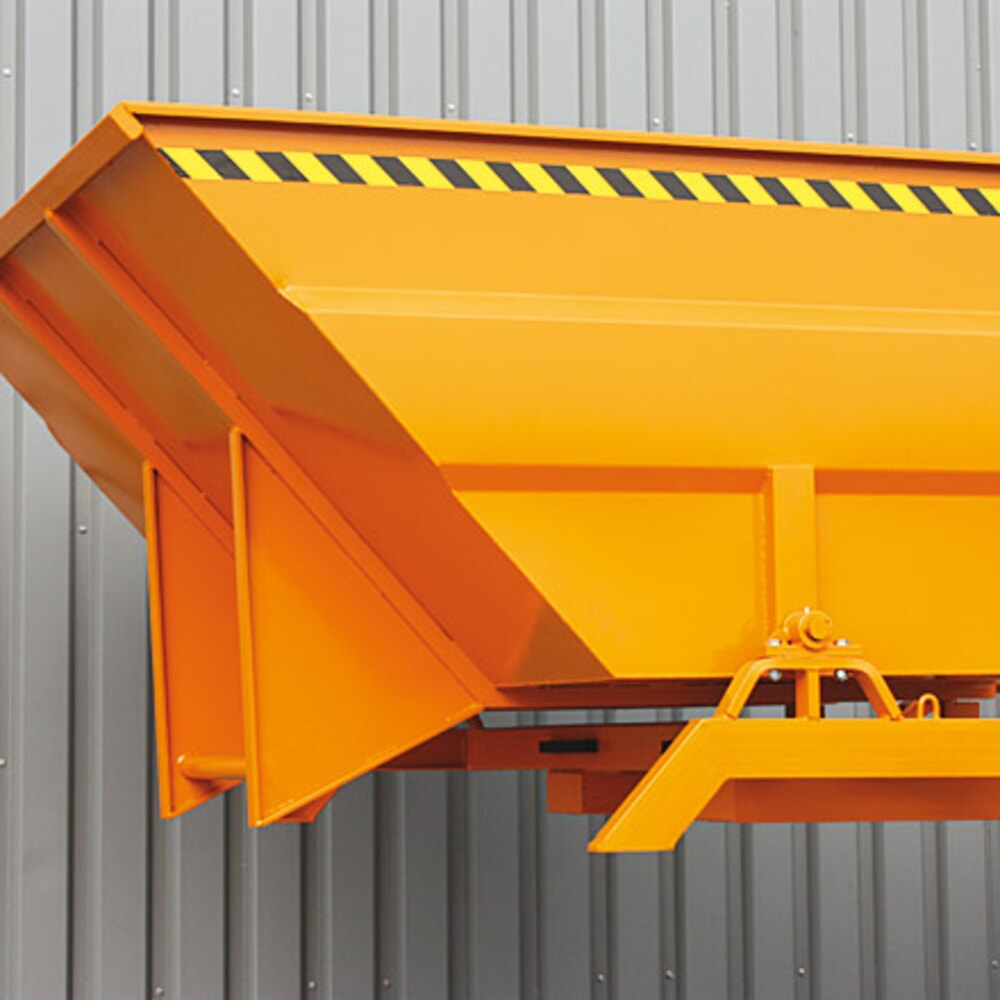 Productafbeelding nr. 6: Kiepcontainer Eichinger® extra groot en stevig, 2.500 kg, 3.000 liter, zuiver oranje