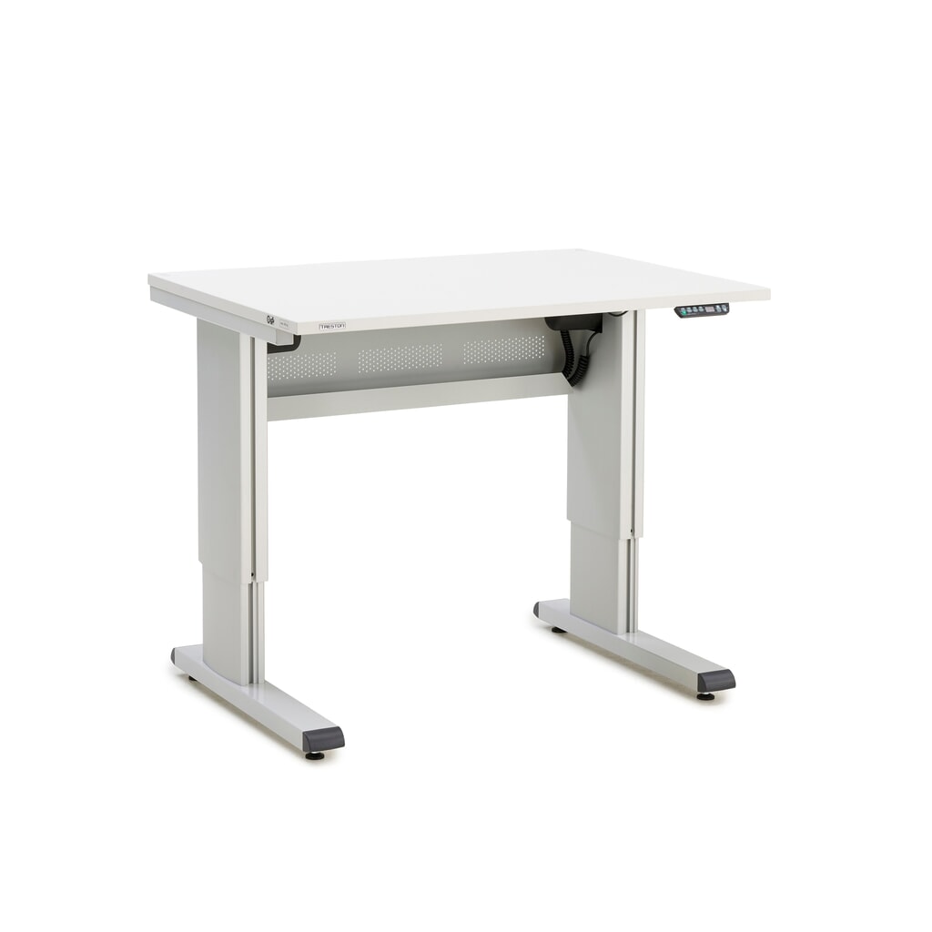 Werktafel TRESTON, type WB, in hoogte verstelbaar, elektrisch, bxd 1.073 x 800 mm Product afbeelding: Werktafel TRESTON, type WB, in hoogte verstelbaar, elektrisch, bxd 1.073 x 800 mm