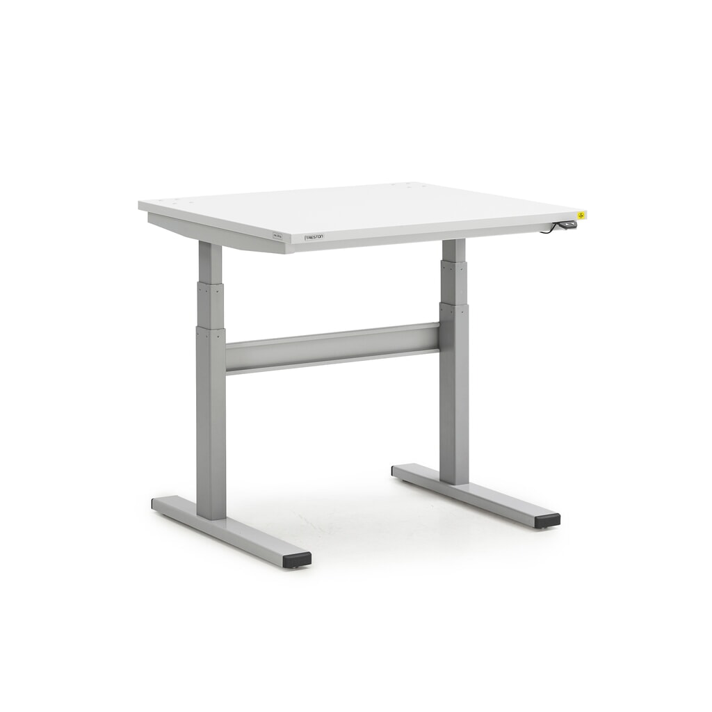 TRESTON TED werktafel, ESD, elektrisch in hoogte verstelbaar, hxbxd 630-1.270 x 900 x 800 mm Product afbeelding: TRESTON TED werktafel, ESD, elektrisch in hoogte verstelbaar, hxbxd 630-1.270 x 900 x 800 mm