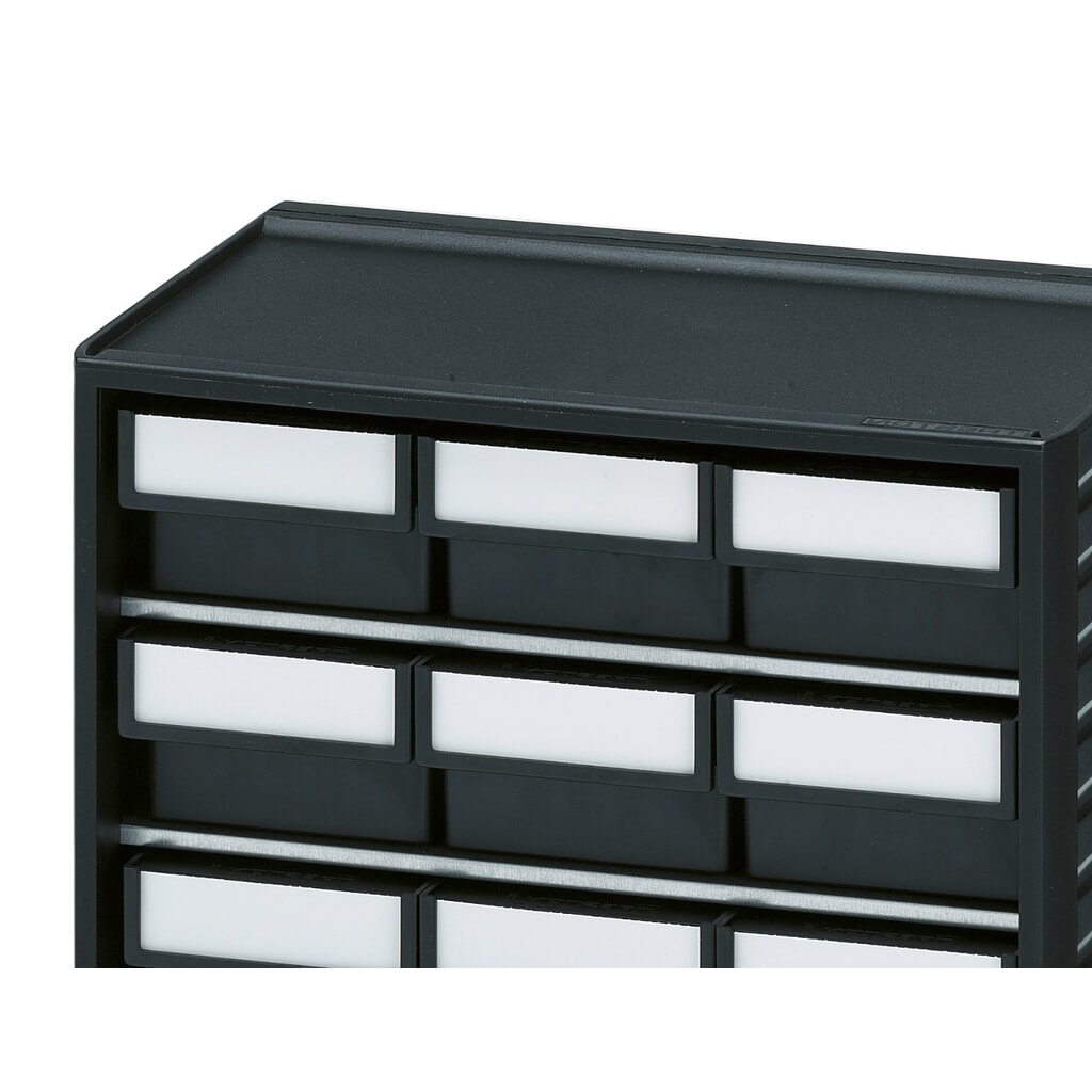 Onderdelenkast TRESTON, ESD, 12 lades, framematen hxbxd 290 x 310 x 180 mm Productafbeelding nr. 4: Onderdelenkast TRESTON, ESD, 12 lades, framematen hxbxd 290 x 310 x 180 mm