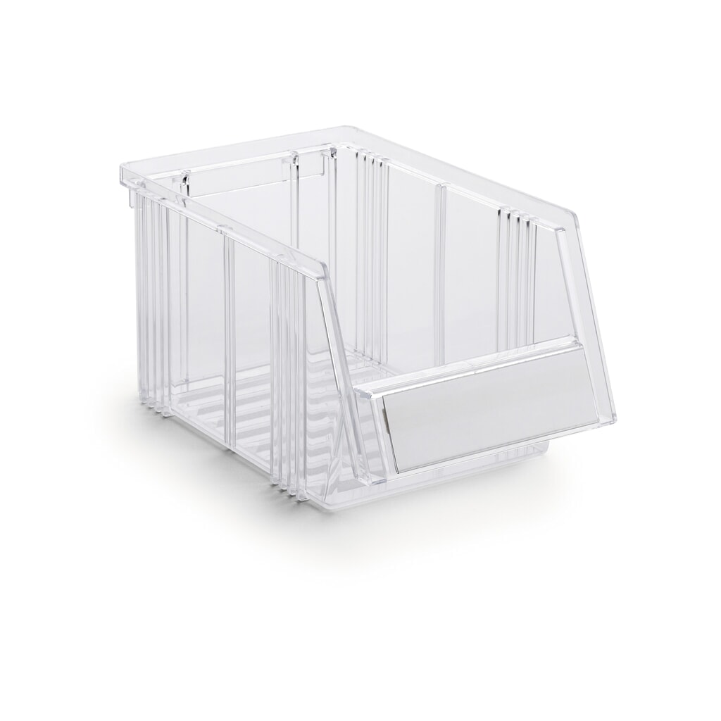 TRESTON magazijnbakken, transparant, hxbxd 130 x 149 x 250 mm Product afbeelding: TRESTON magazijnbakken, transparant, hxbxd 130 x 149 x 250 mm
