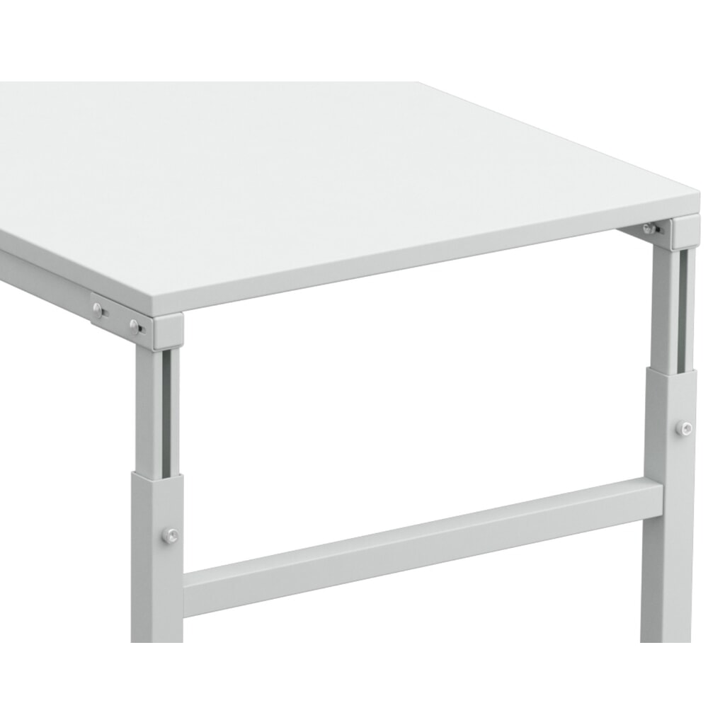 Productafbeelding nr. 4: Hoekaanbouwtafel voor werkpleksysteem, in hoogte verstelbaar, cap. 150 kg, b x d 1.200 x 700 mm
