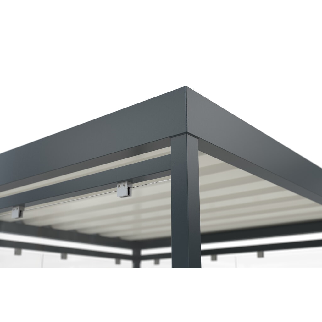 Productafbeelding nr. 10: wsm® fietsoverkapping Economy Köln, ESG-beglazing, fietsparksysteem 4702 XBF, voor 4 fietsen, HxBxD 2440 mm x 2165 mm x 2165 mm