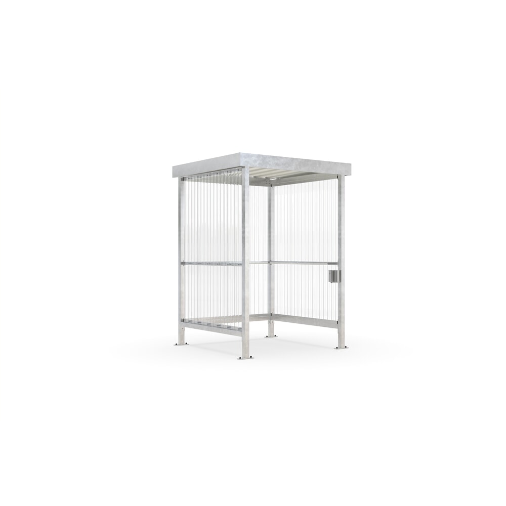 Product afbeelding: wsm® rookoverkapping Jena, golf-PVC, bouwpakket