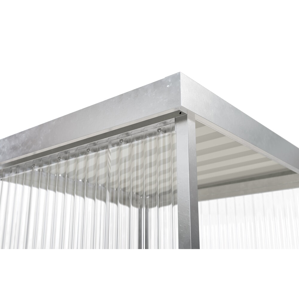 Productafbeelding nr. 3: wsm® rookoverkapping Jena, golf-PVC, bouwpakket