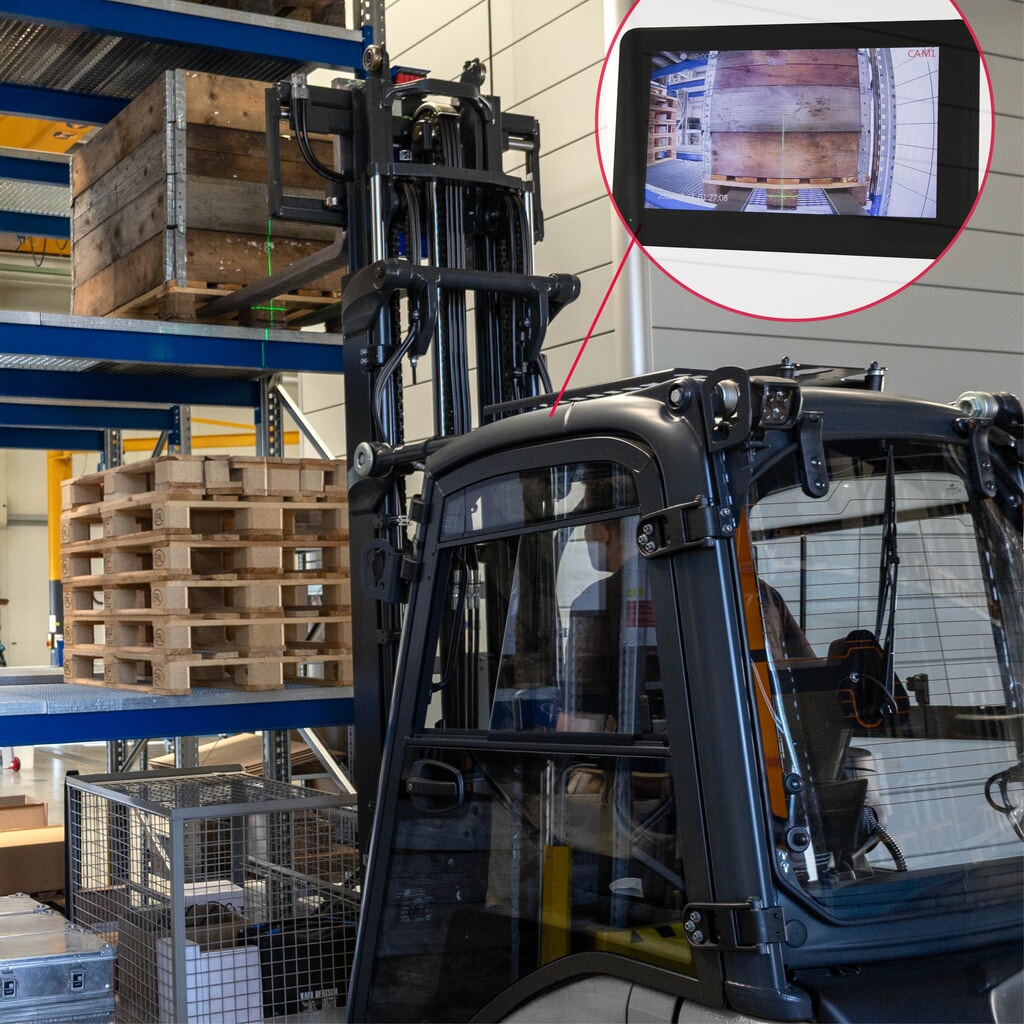 VETTER® LIZZARD Premium, vorkengeleiding met laser en camera, ISO 2A Productafbeelding nr. 5: VETTER® LIZZARD Premium, vorkengeleiding met laser en camera, ISO 2A