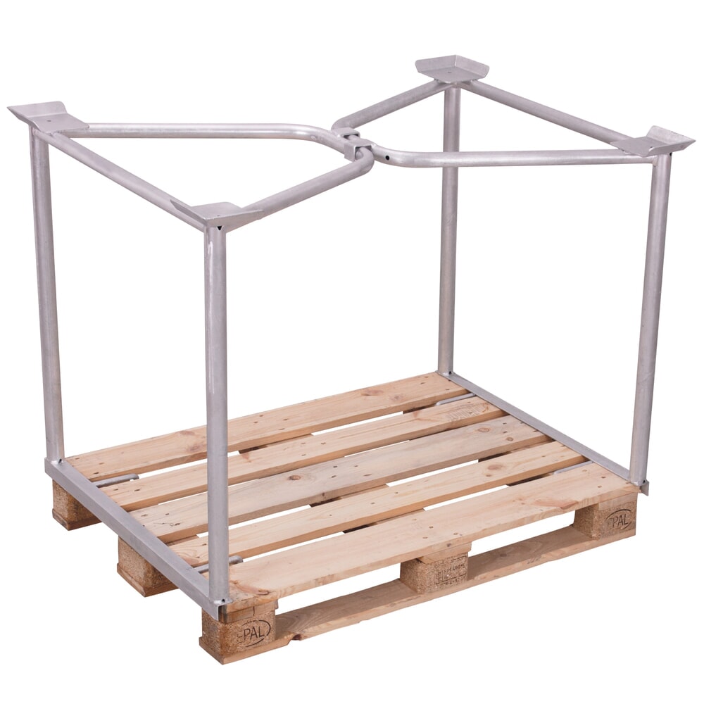 Productafbeelding nr. 1: Opzetframe voor pallets CORDES, open, europallet, verzinkt , hoogte 800 mm