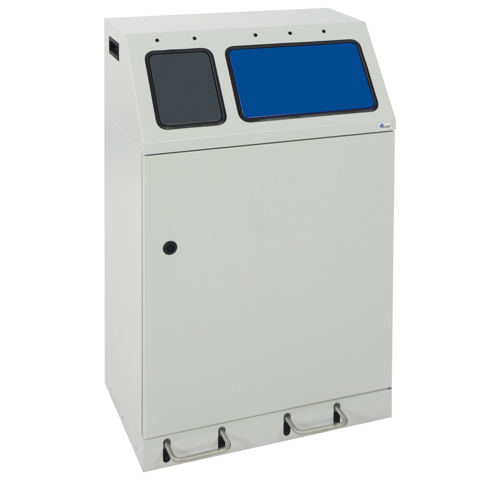 Productafbeelding nr. 10: Compacte kringloopafvalbak met pedaal stumpf®, 1 x 30, 1 x 60 l