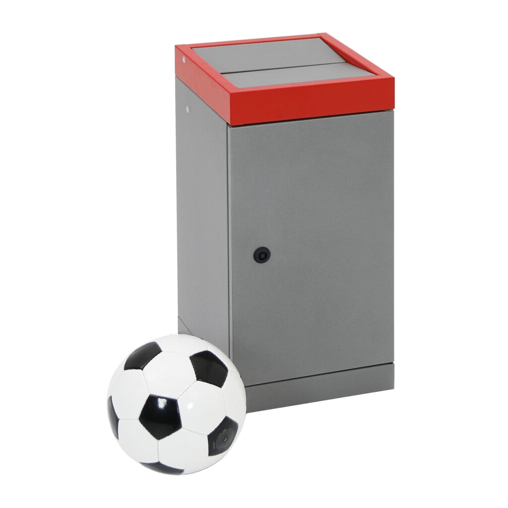 Productafbeelding nr. 5: Kringloopafvalbak stumpf®, 1x 70 liter, deksel rood