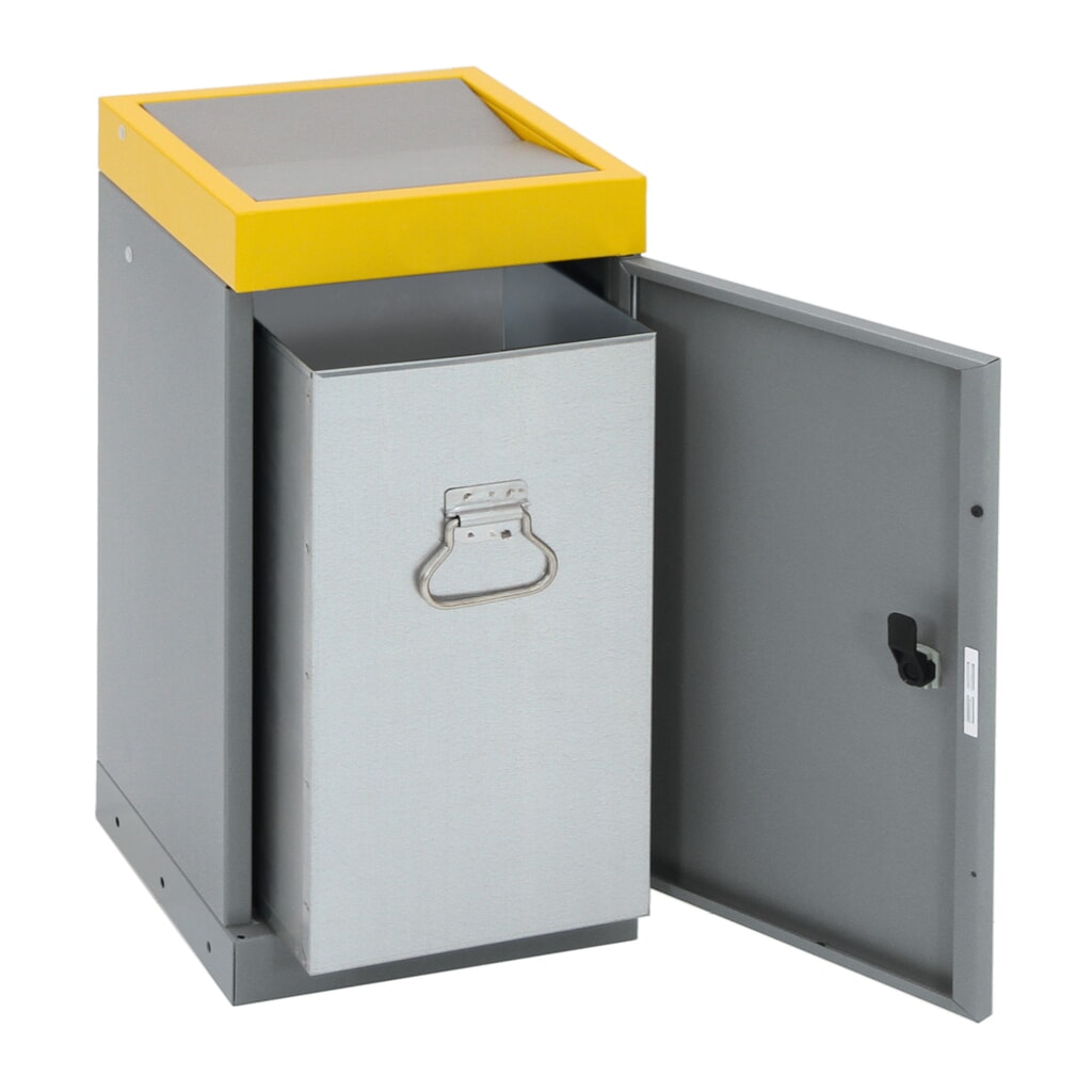 Productafbeelding nr. 4: Kringloopafvalbak stumpf®, 1x 30 liter, deksel geel