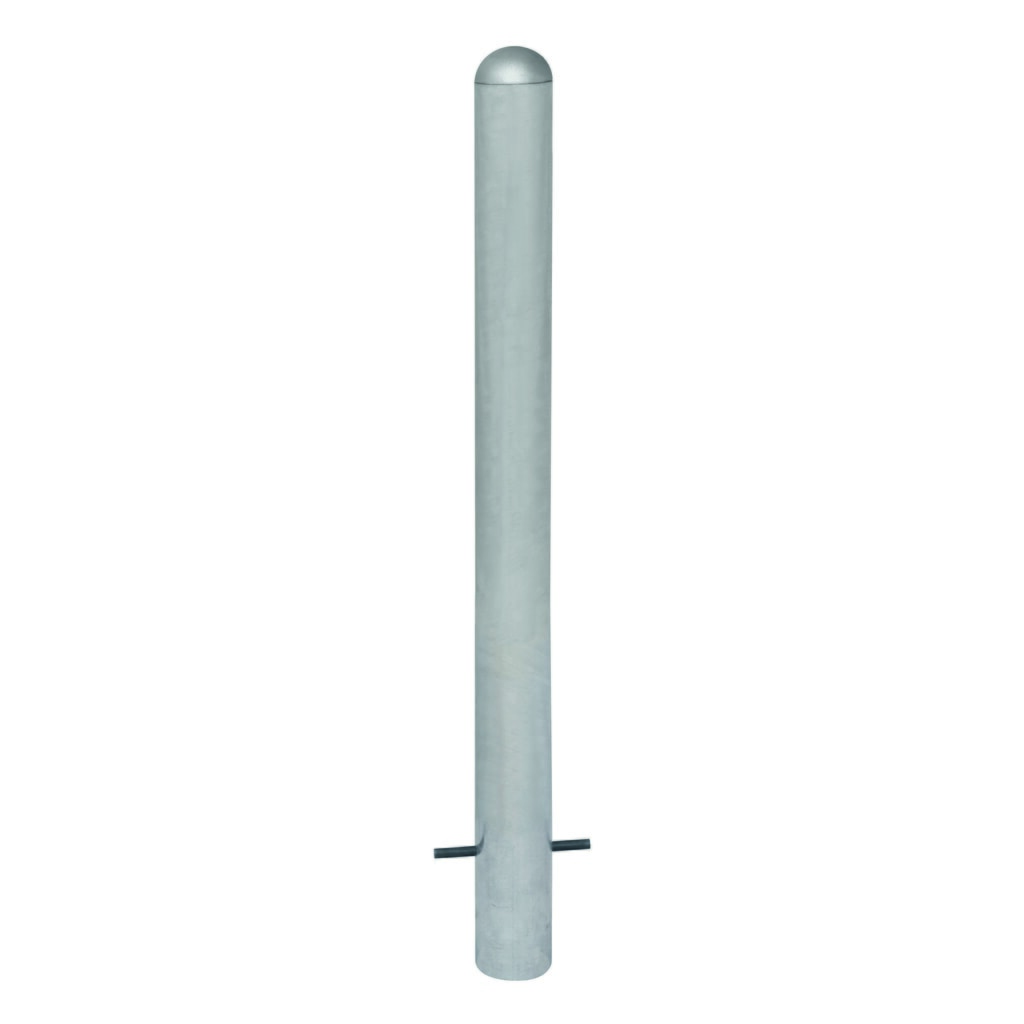 Productafbeelding nr. 1: Beschermpaal voor laadstations I, Ø 108 mm, hoogte 1.200 mm, voor plaatsing in beton, staal, zonder reflecterende ringen