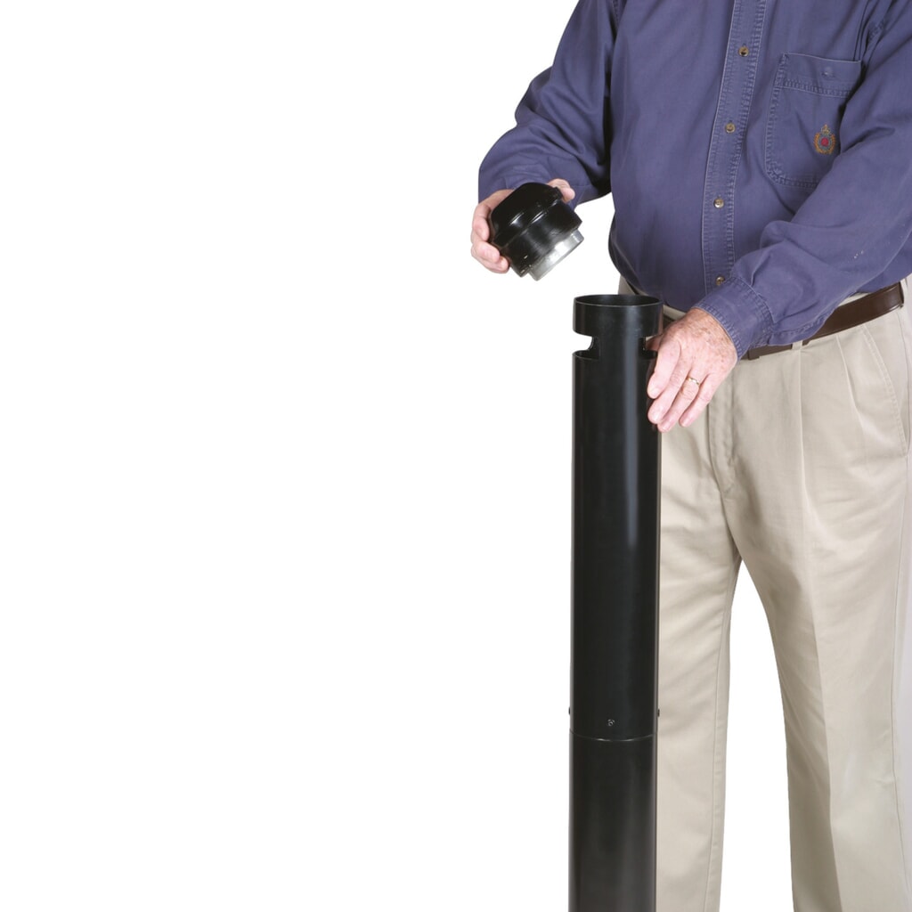 Productafbeelding nr. 3: Asbakzuil Smokers' Pole, grijs