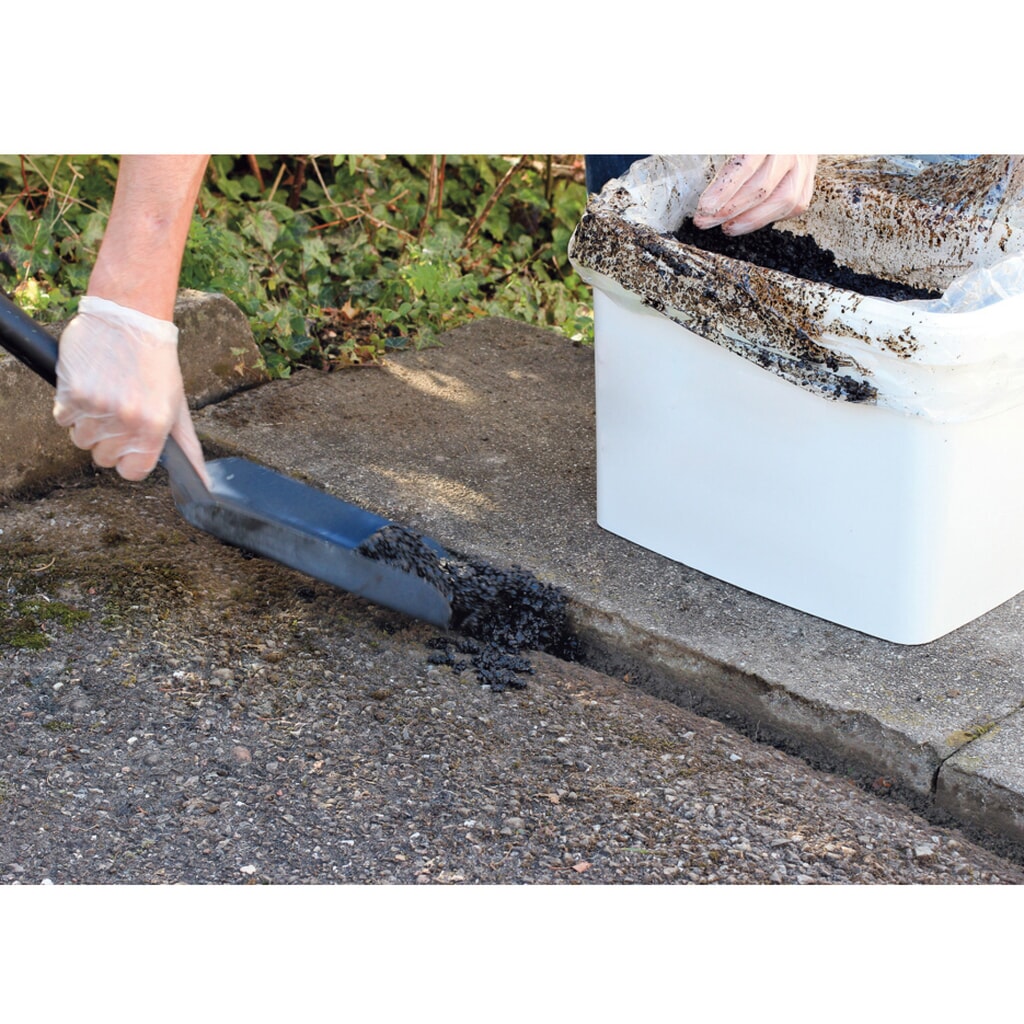 Asfaltreparatiesysteem, 25 kg, zwart Product afbeelding: Asfaltreparatiesysteem, 25 kg, zwart