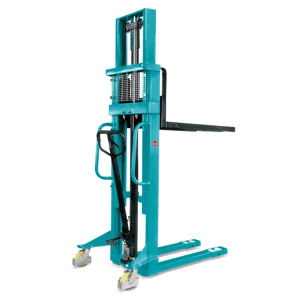 Productafbeelding nr. 1: Hydraulische stapelaar Ameise® PSM 1.0 met tweevoudige telescoop hefmast, hefhoogte 3.000 mm, draagvermogen 1.000 kg