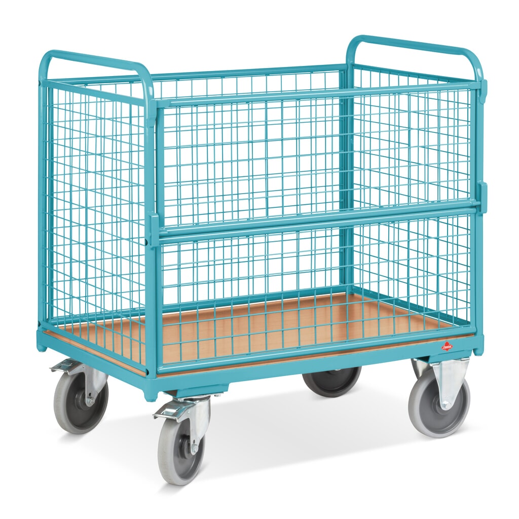 Productafbeelding nr. 3: Bakwagen Ameise® met roosterwanden, laadvlak 1.000 x 645 mm