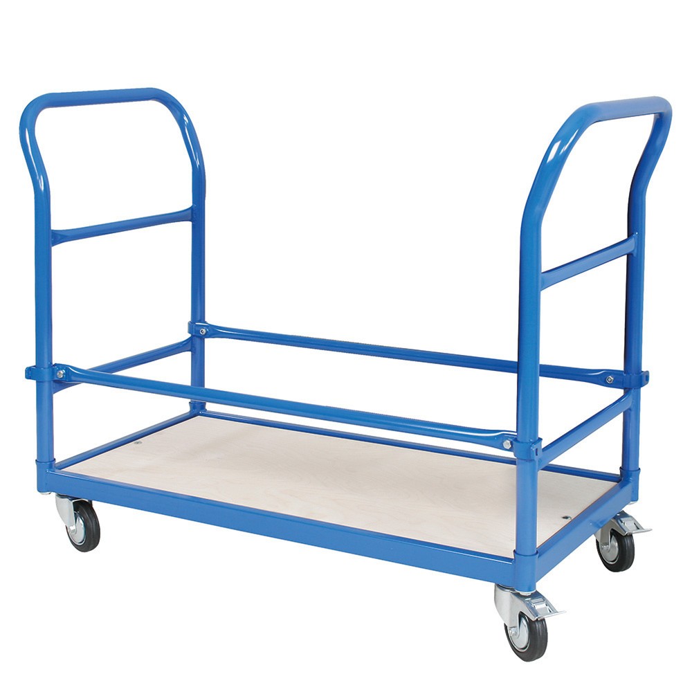 Product afbeelding: Bandenwagen BASIC, duwbeugel aan weerszijden, vrije vakbreedte 940 mm, draagvermogen 100 kg