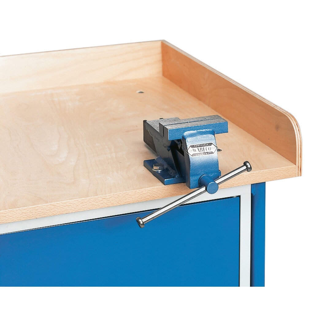 Bankschroef voor gereedschapswagen fetra®, spanwijdte 100 mm Product afbeelding: Bankschroef voor gereedschapswagen fetra®, spanwijdte 100 mm