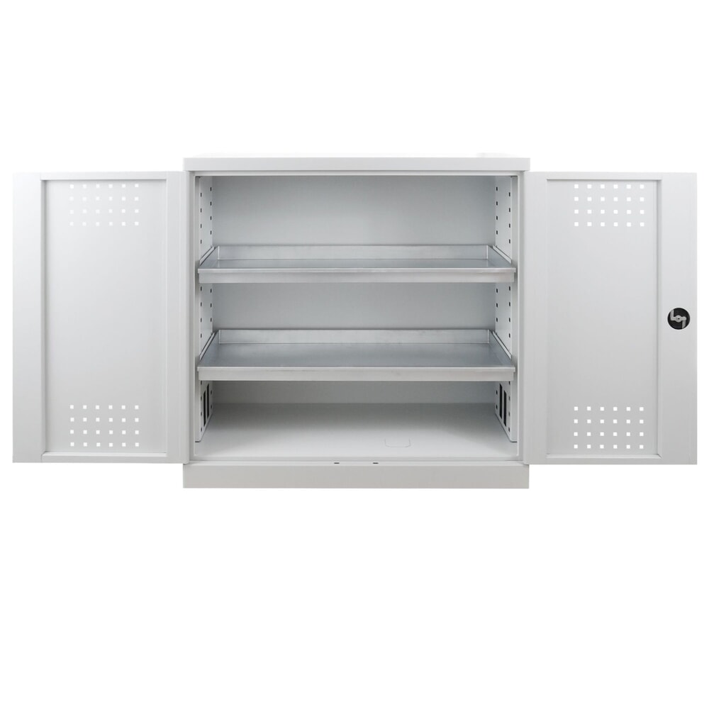 Productafbeelding nr. 4: HEMMDAL pesticiden- en chemicaliënkast met 2 opvangbakken, hxbxd 1.000 x 1.000 x 500 mm