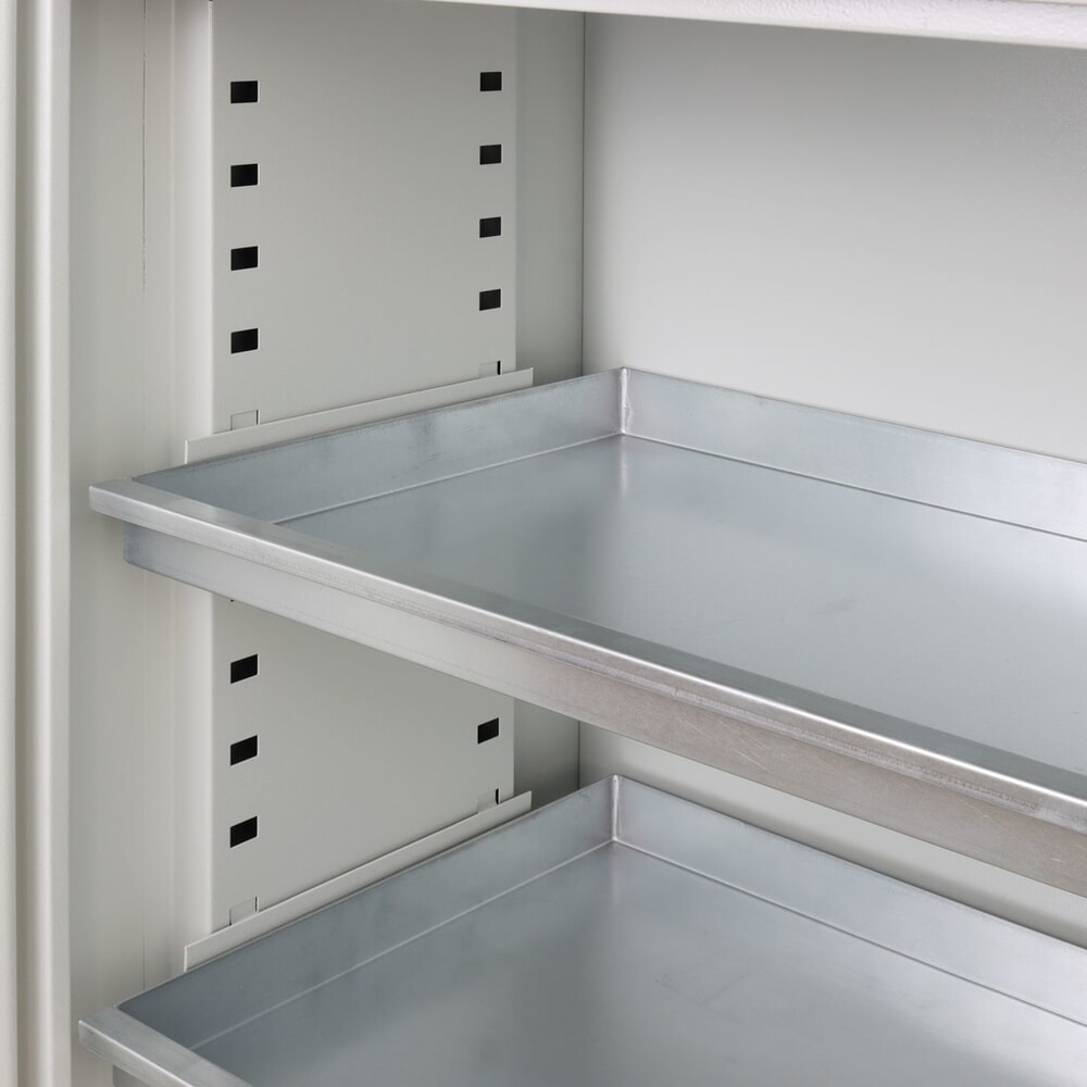 Productafbeelding nr. 6: HEMMDAL pesticiden- en chemicaliënkast met 2 opvangbakken, hxbxd 1.000 x 1.000 x 500 mm
