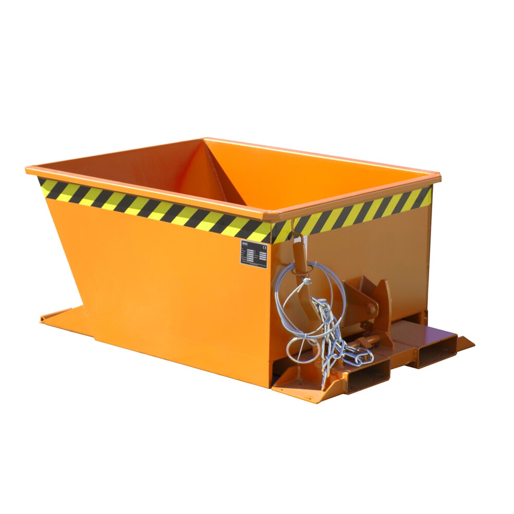 Productafbeelding nr. 2: Bauer® Kantelbak voor routetreinen, gelakt, volume 0,3 m³, RAL 5012 lichtblauw