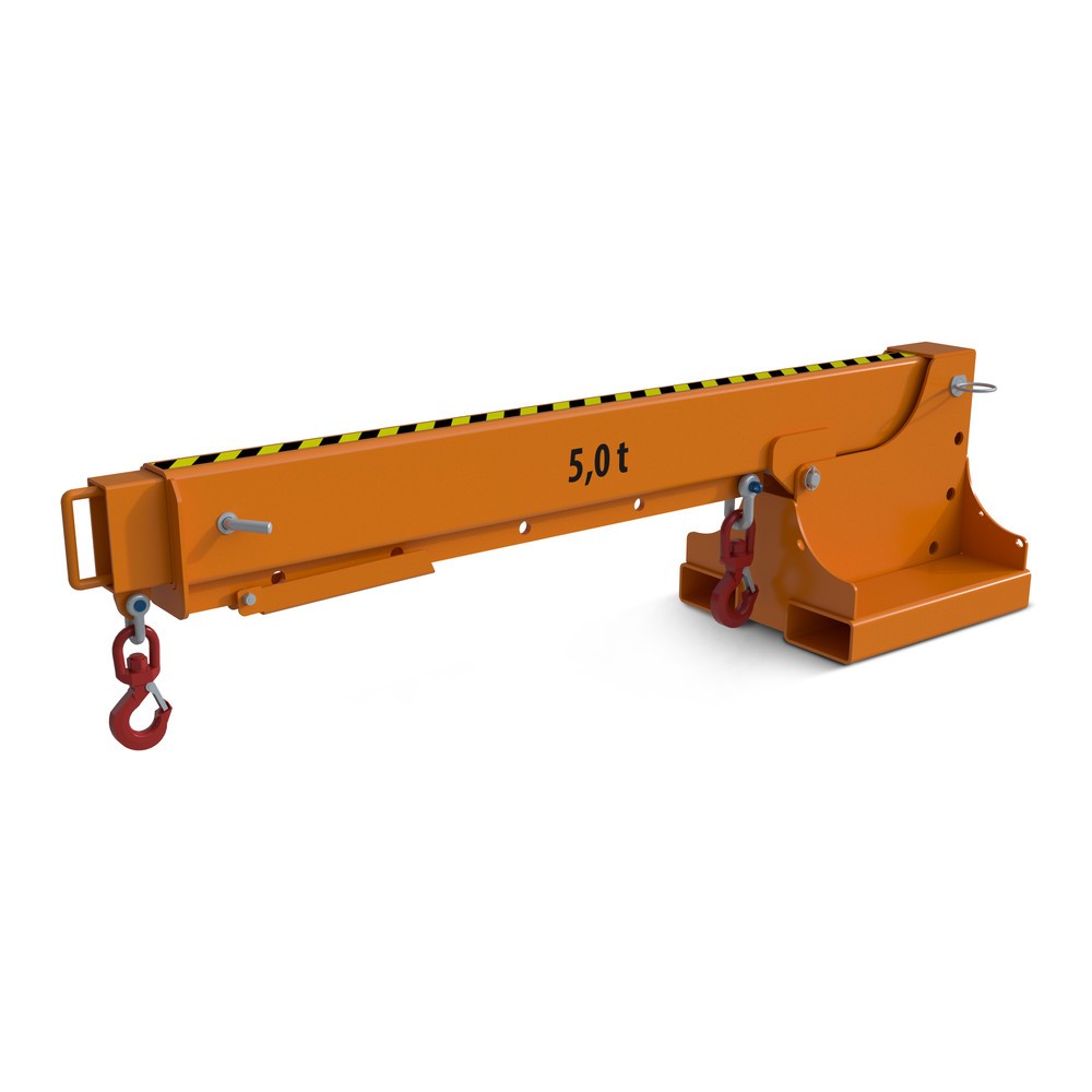 Productafbeelding nr. 6: Bauer® kraanarm model 1, bereik tot 3.690 mm, draagvermogen tot 2.500 kg, geel-oranje