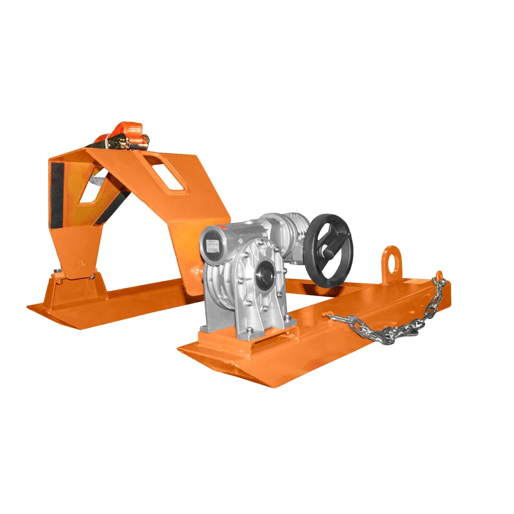 Productafbeelding nr. 2: Bauer® Vatenkantelaar, cap. 300 kg, voor vat-Ø 350-600 mm, zwengel, RAL 2000 geeloranje