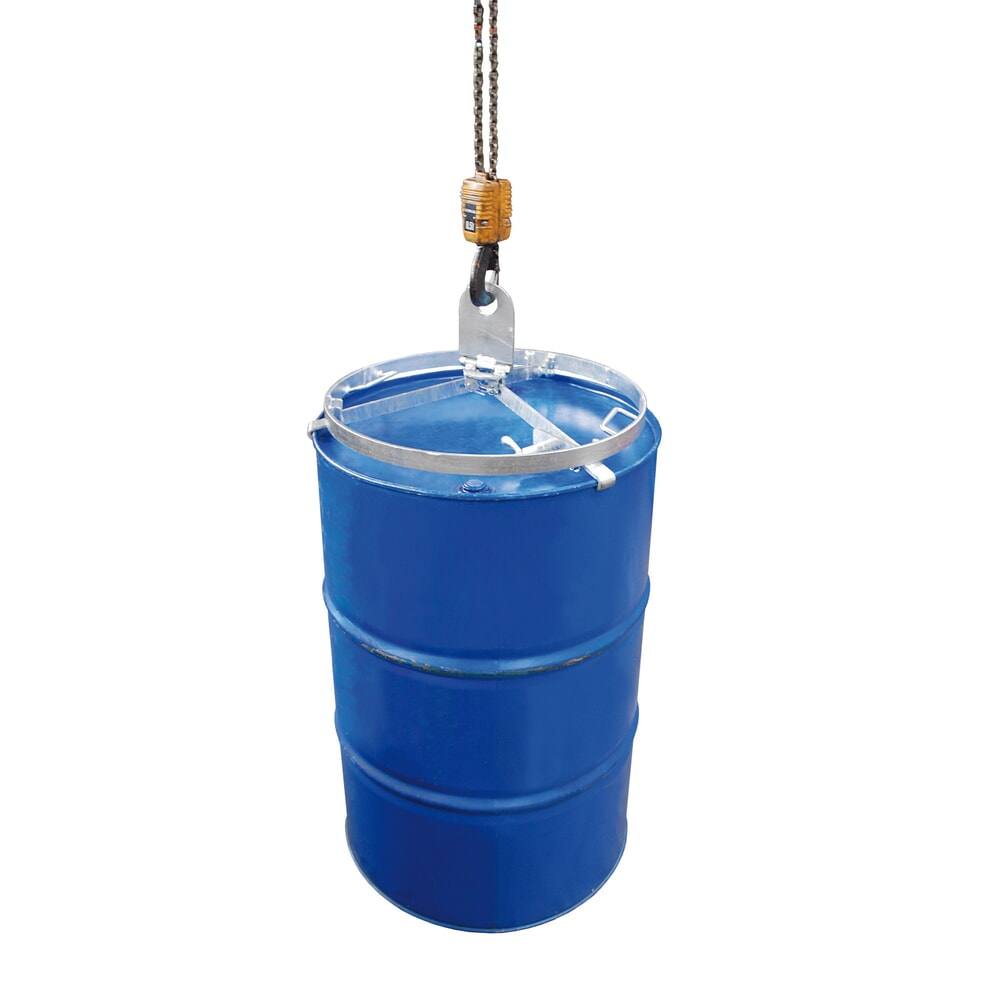 Product afbeelding: Bauer® Vatentraverse, cap. 300 kg, Ø 610 mm, hoogte 255 mm, thermisch verzinkt