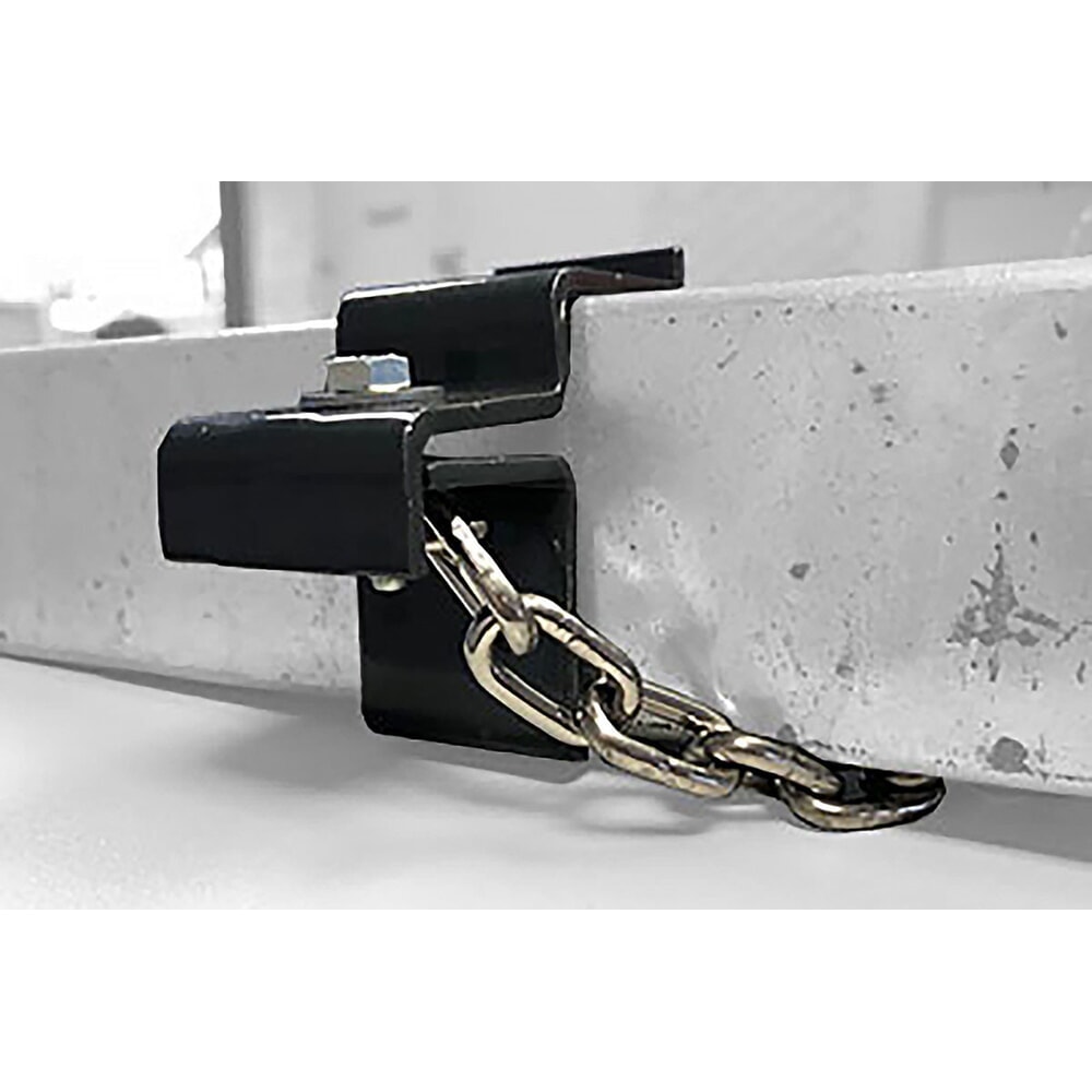 Product afbeelding: Bevestigingsklem voor een sluitketting voor winkelwagenoverkapping wsm®