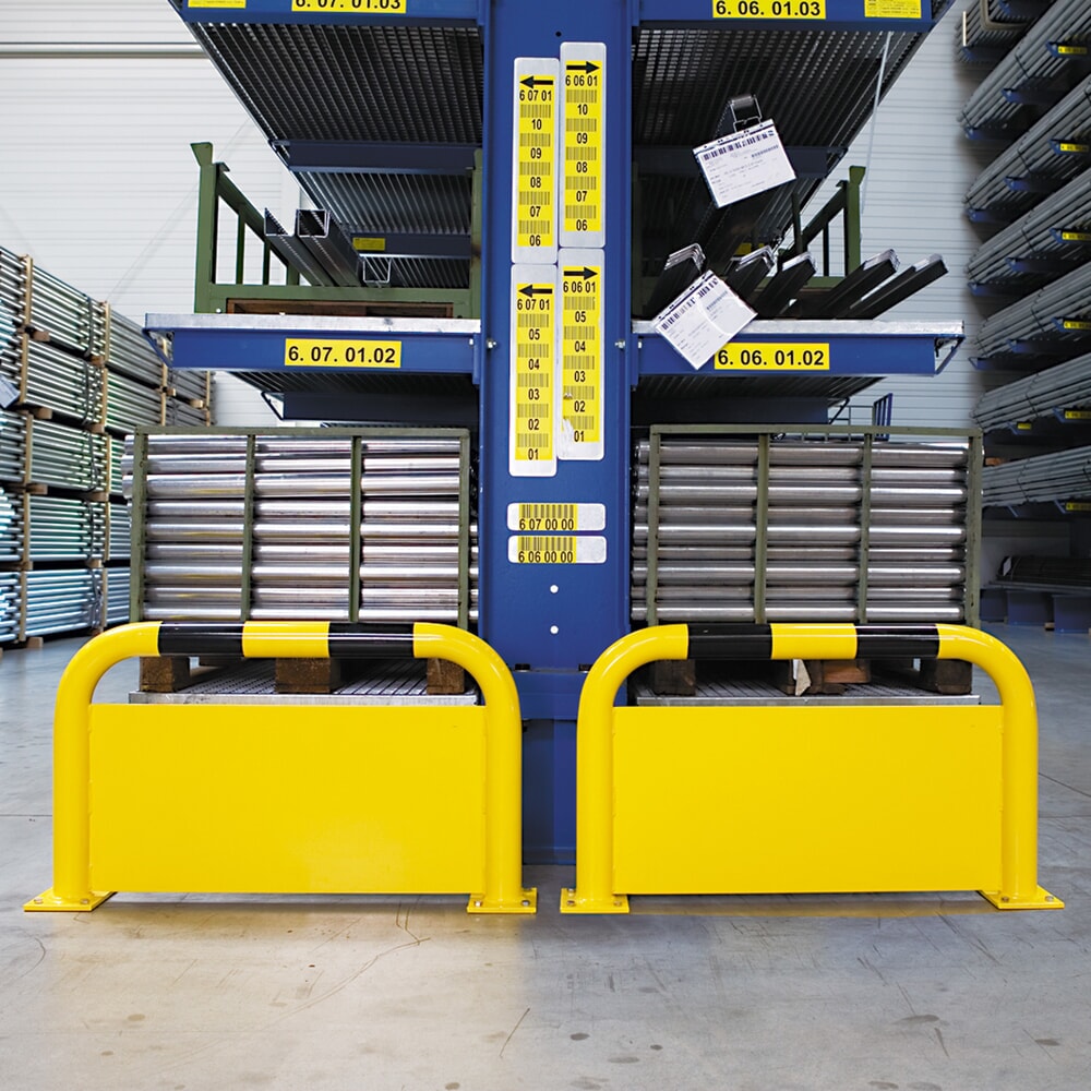 Product afbeelding: Beschermbeugel met onderrijdbeveiliging, hxb 600 x 1.000 mm
