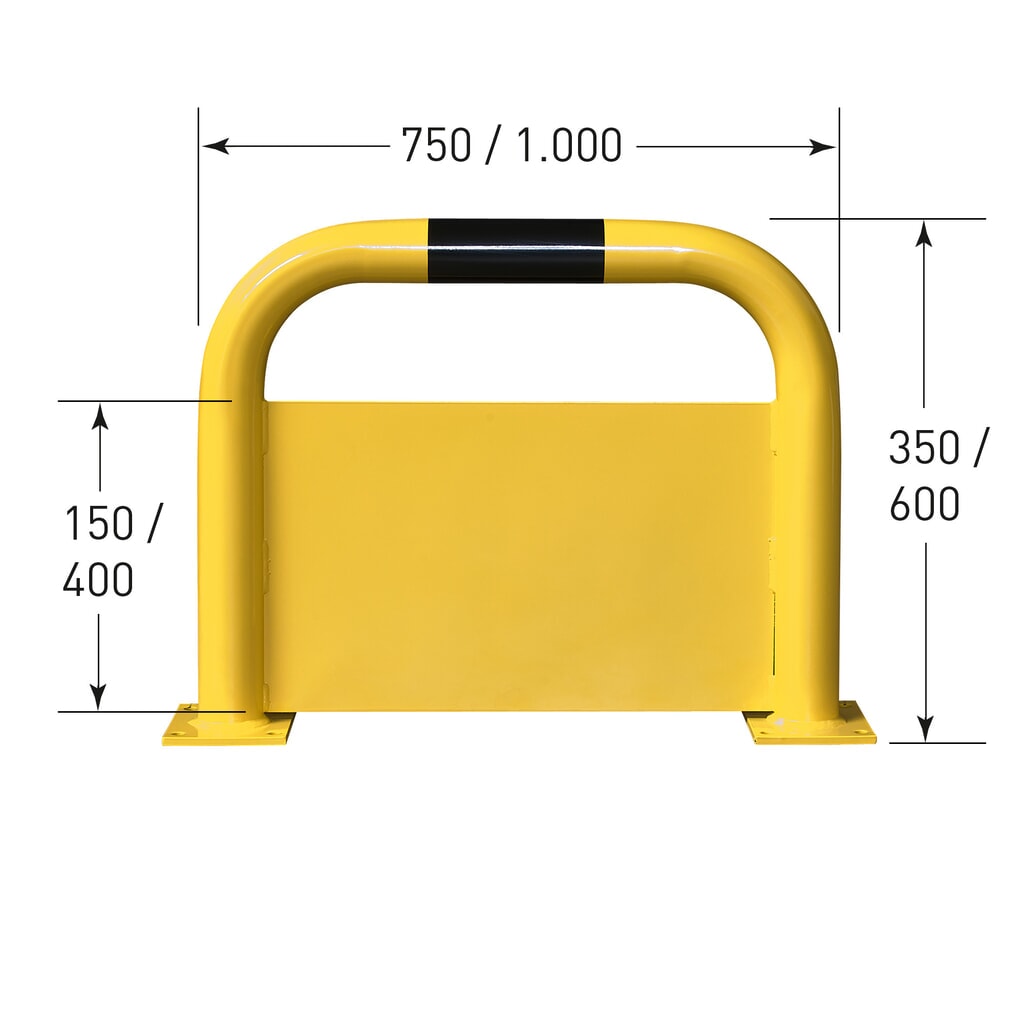 Productafbeelding nr. 2: Beschermbeugel met onderrijdbeveiliging, hxb 600 x 750 mm