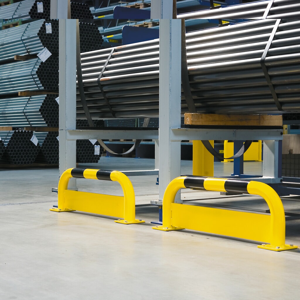Beschermbeugel met onderrijdbeveiliging, hxb 600 x 750 mm Productafbeelding nr. 3: Beschermbeugel met onderrijdbeveiliging, hxb 600 x 750 mm