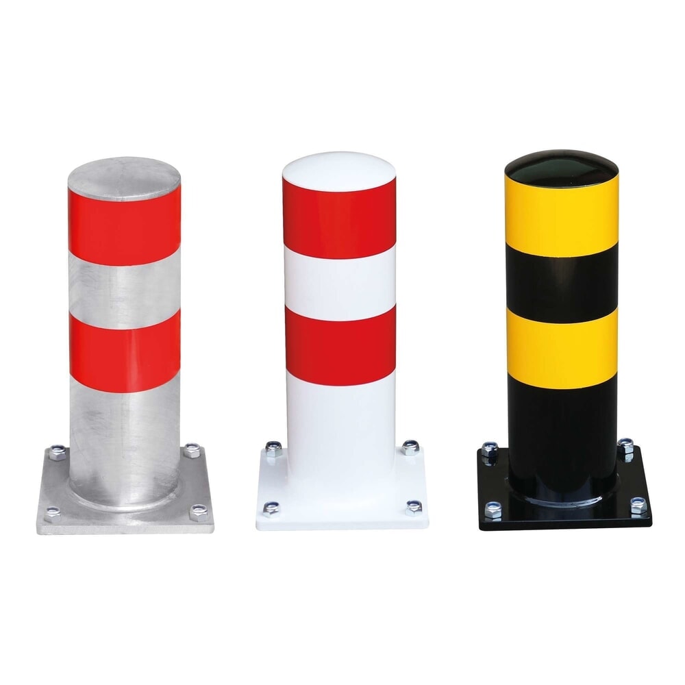 Productafbeelding nr. 5: Beschermpaal MORAVIA BLACK BULL als parkeerhulp voor vrachtwagens, voor buiten, zwart-geel, hoogte 500 mm, Ø 159 mm