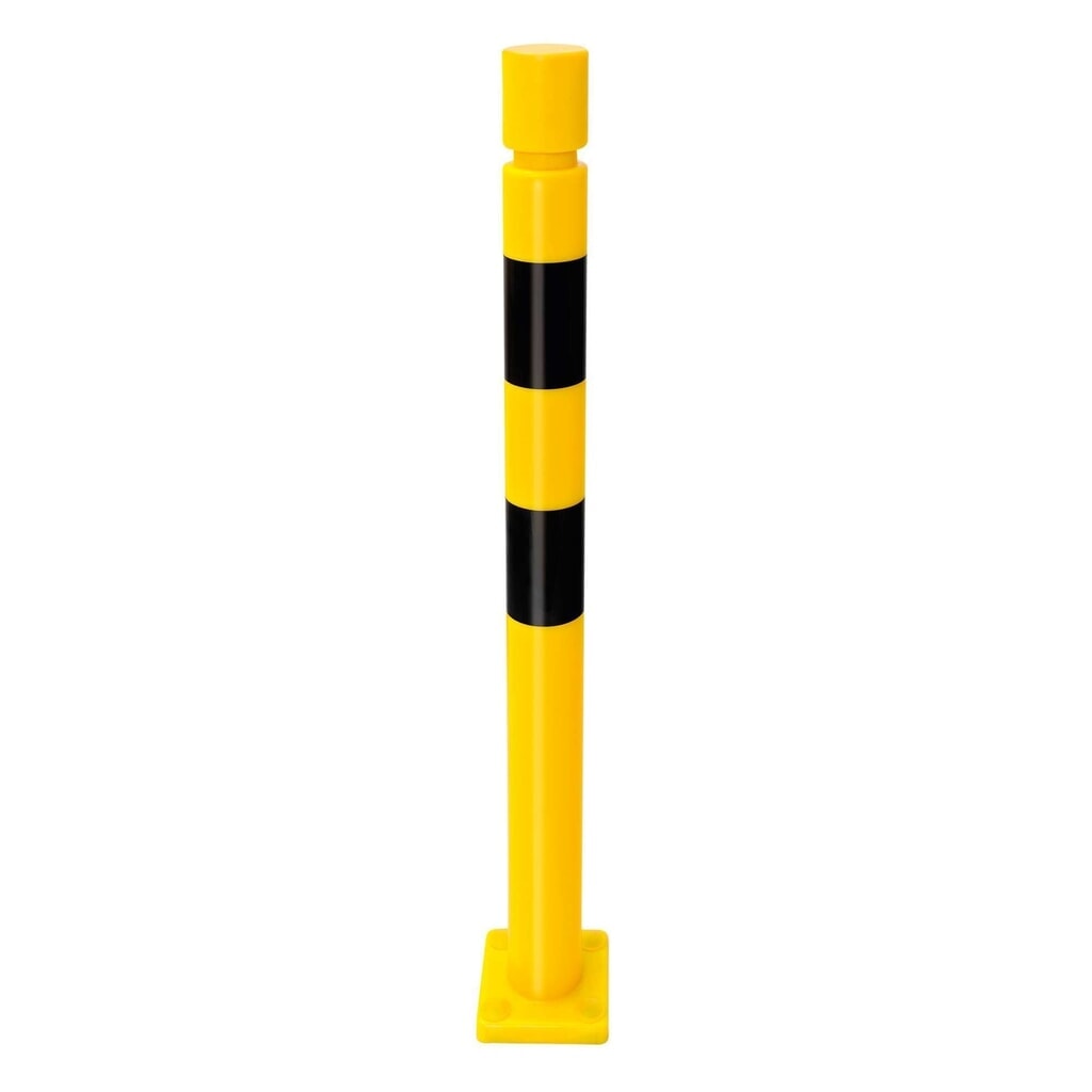 Beschermpaal MORAVIA FLEX, van TPU, voor keilboutbevestiging, hxØ 1.000 x 80 mm, geel-zwart Productafbeelding nr. 8: Beschermpaal MORAVIA FLEX, van TPU, voor keilboutbevestiging, hxØ 1.000 x 80 mm, geel-zwart