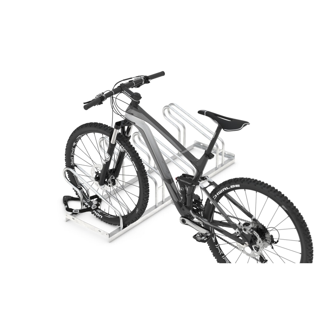 Productafbeelding nr. 3: Beugelfietsrek, 2-zijdig, 10 plaatsen, verzinkt