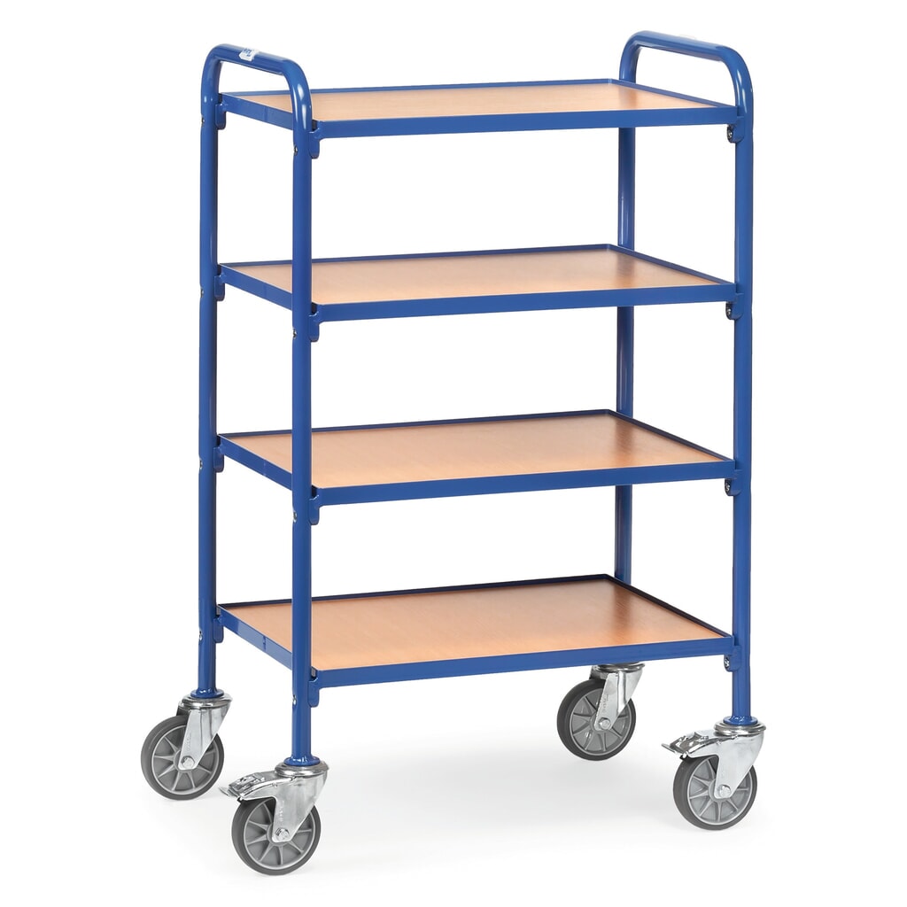 Product afbeelding: Bijzetwagen fetra® voor bakken, met bodemplaten van 630 x 470 mm