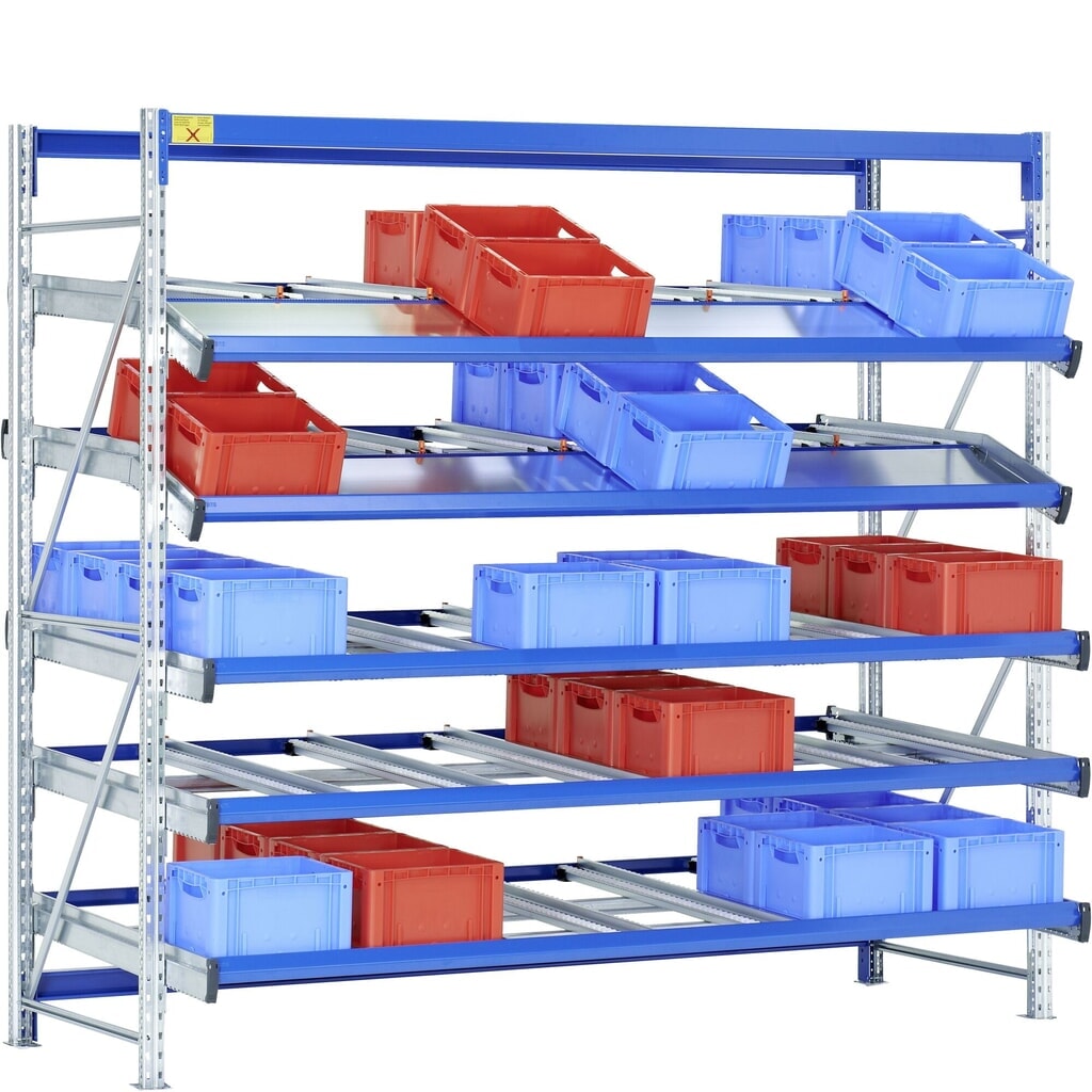 Bito stukgoed-doorrolrek, aanbouwelement, h x b x d 2.500 x 2.700 x 1.300 mm Product afbeelding: Bito stukgoed-doorrolrek, aanbouwelement, h x b x d 2.500 x 2.700 x 1.300 mm