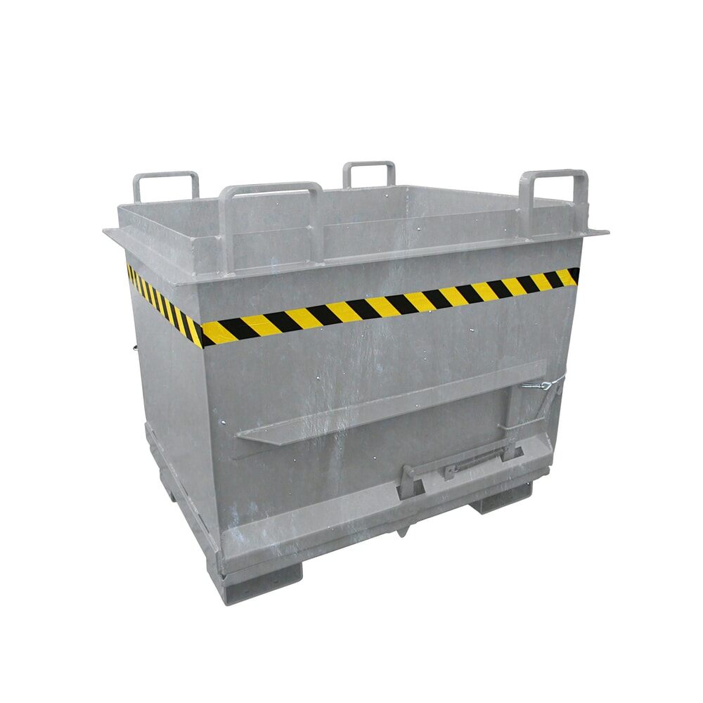 Product afbeelding: Bodemklepcontainer Eichinger® in conische uitvoering, 1.000 kg, 500 liter thermisch verzinkt