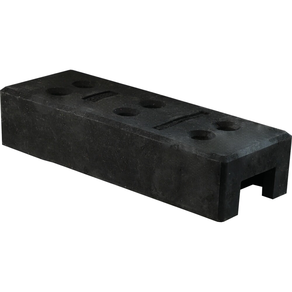 Product afbeelding: Bouwhekvoet Schake, gerecyclede kunststof, 6 gaten, 20 kg