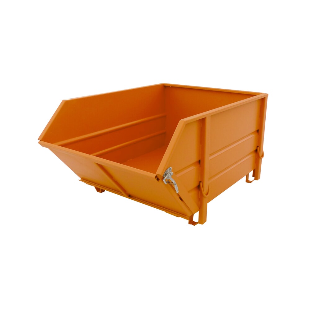 Product afbeelding: Bouwstof container Bauer® BBK 100, gelakt, geeloranje