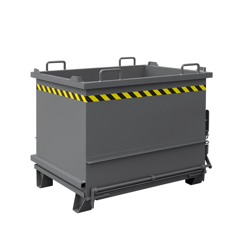 Product afbeelding: Bouwstofcontainer Eichinger® met uitklapbare bodem, 1.000 kg, 300 liter antracietgrijs