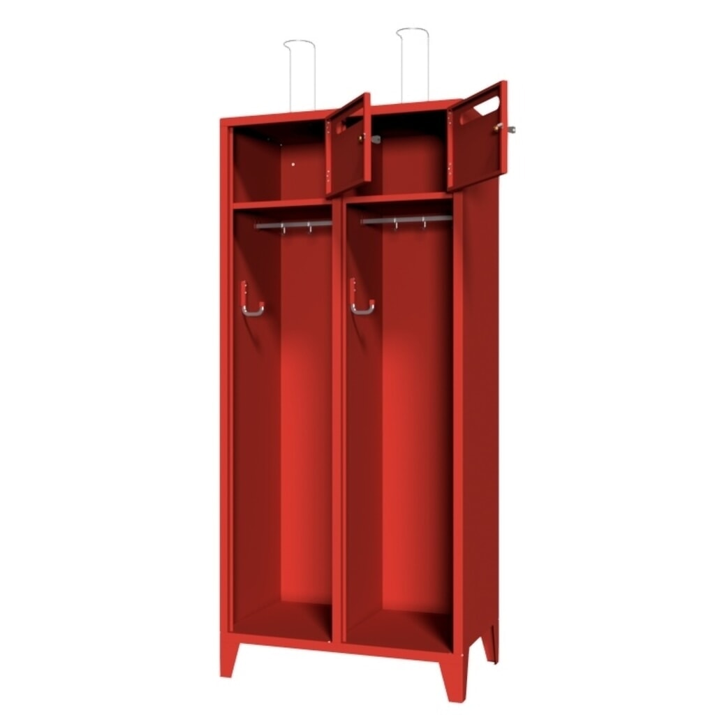 Productafbeelding nr. 3: Brandweerkast PAVOY met poten + inwerpgleuf, hxbxd 1.850 x 830 x 500 mm