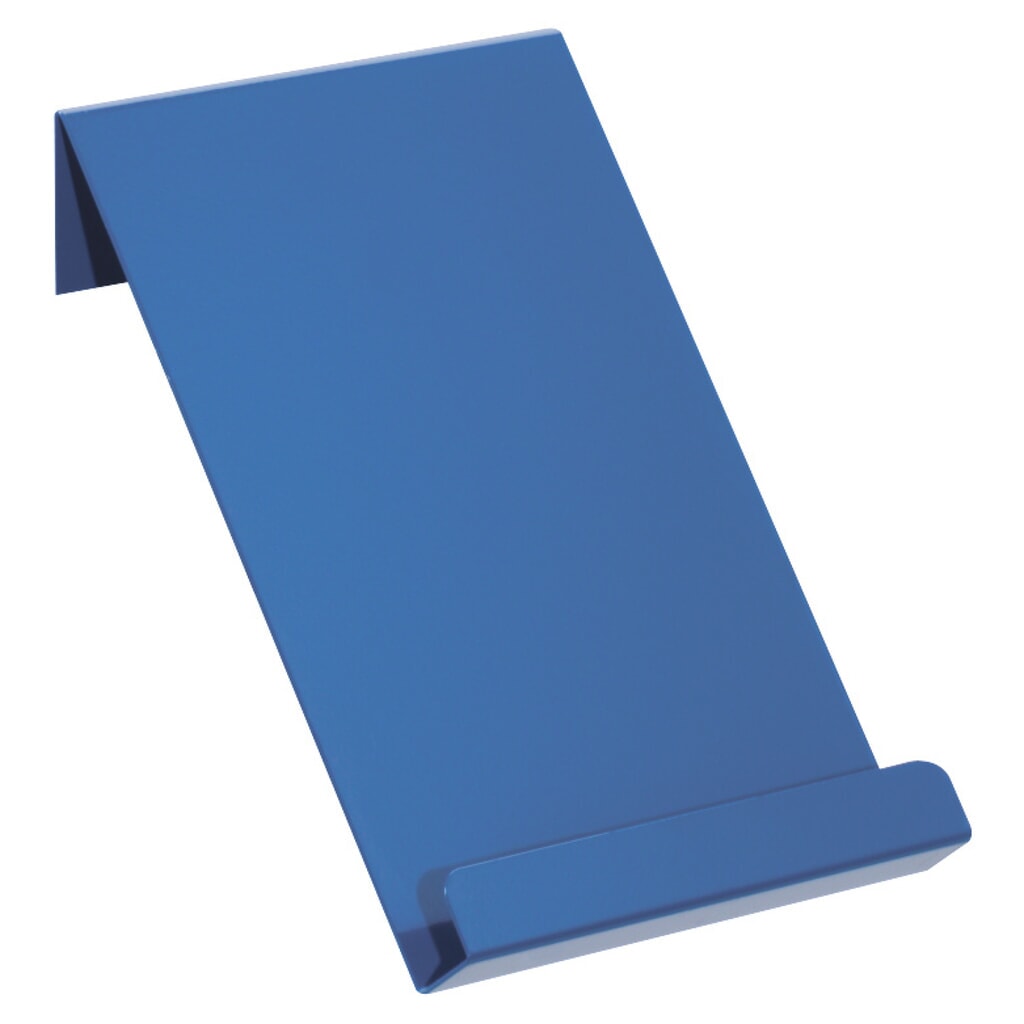 Folderhouder voor sleufplaten, DIN A4, lichtgrijs Product afbeelding: Folderhouder voor sleufplaten, DIN A4, lichtgrijs