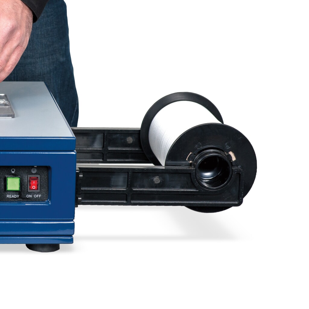 Bundelband voor halfautomatische omsnoeringsmachine BASIC, bandbreedte 6 mm Product afbeelding: Bundelband voor halfautomatische omsnoeringsmachine BASIC, bandbreedte 6 mm