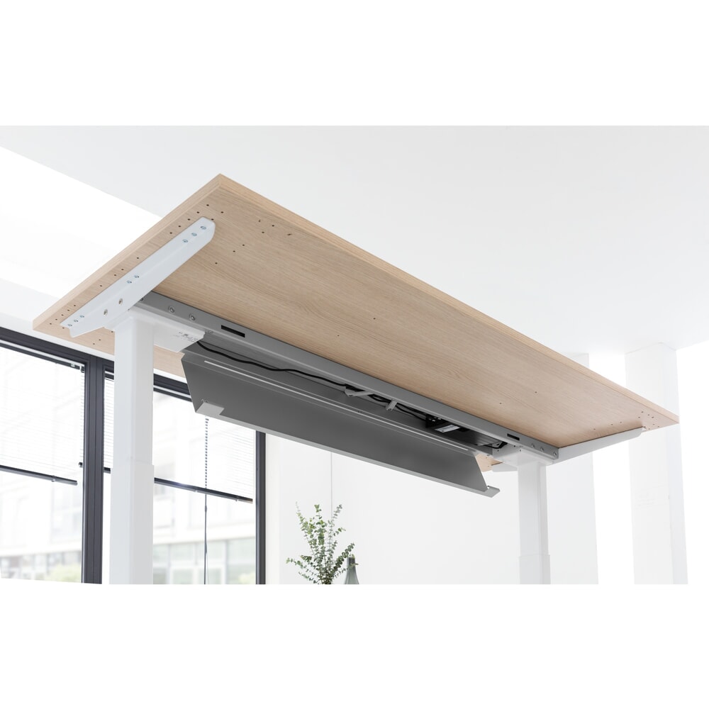 Productafbeelding nr. 3: Hammerbacher Elektrisch in hoogte verstelbaar bureau, met geheugenschakelaar, C-poot, BxD 1.600 x 800 mm, esdoorn