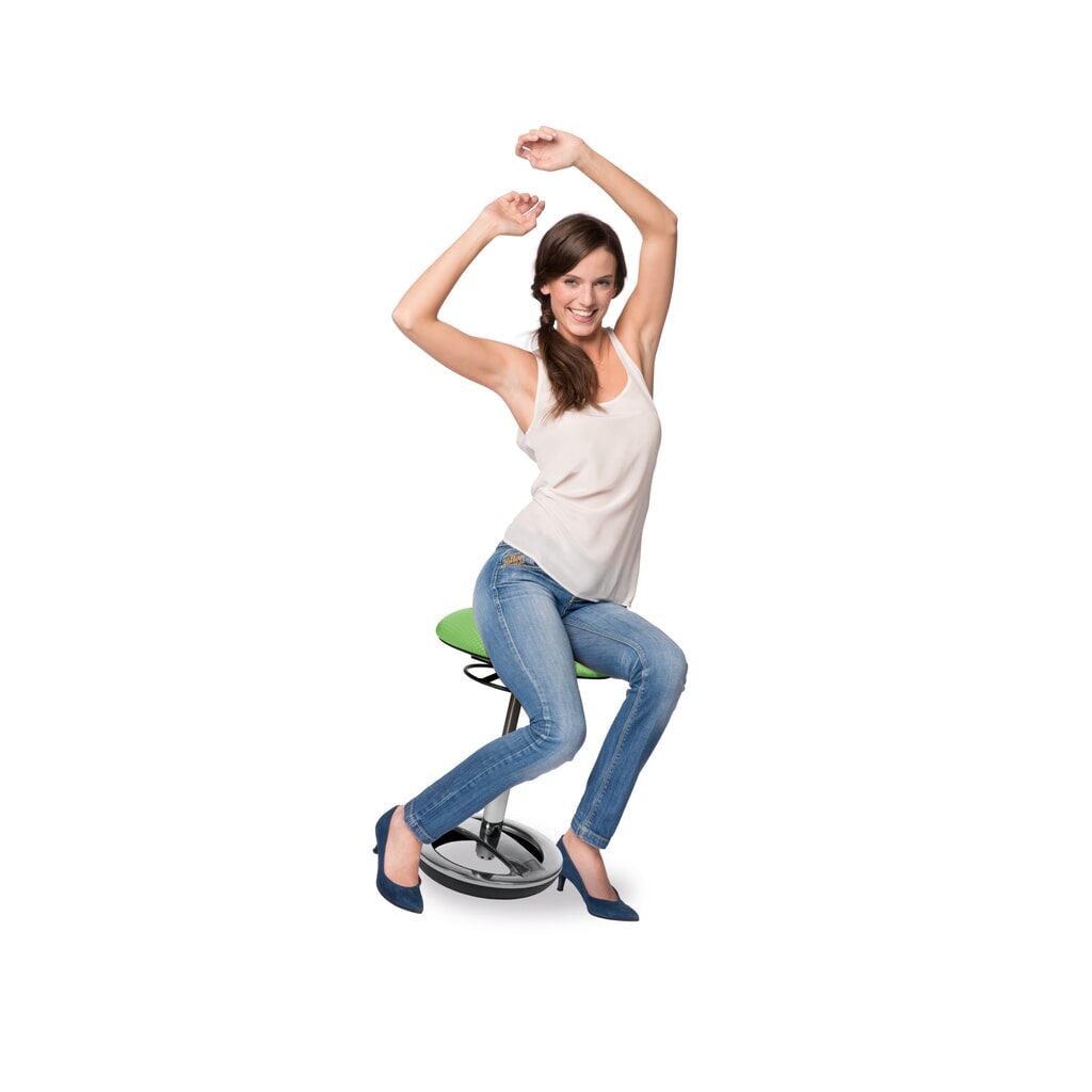 Topstar® ergonomische kruk Sitness®, zithoogte 44-57 cm, zwart Productafbeelding nr. 3: Topstar® ergonomische kruk Sitness®, zithoogte 44-57 cm, zwart