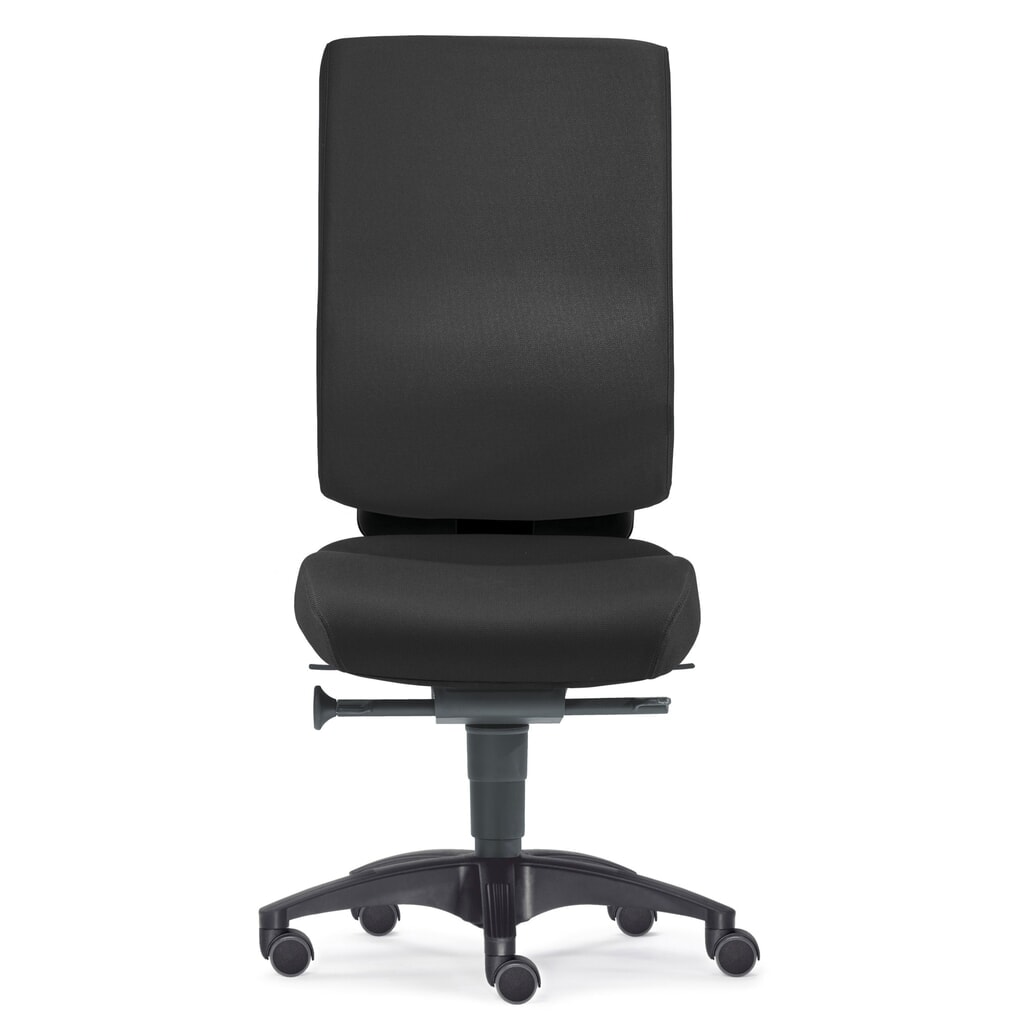Product afbeelding: Bureaustoel CUBE, antiherniazitting, zwart