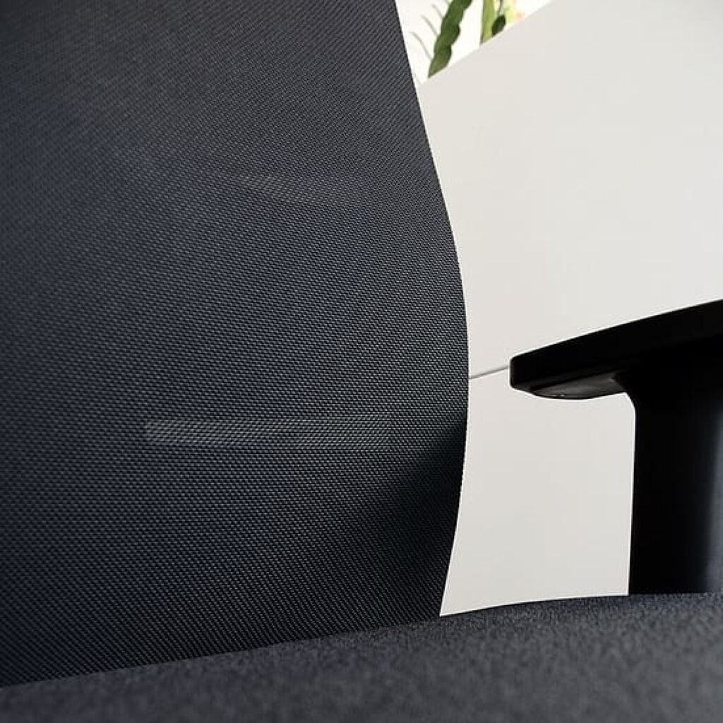 Bureaustoel lento agilis matrix MT12, 100% polyester, zwart Productafbeelding nr. 6: Bureaustoel lento agilis matrix MT12, 100% polyester, zwart